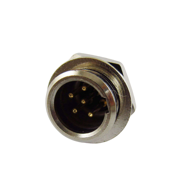 XLRM-TB5M 5-Pin Mini Panel Mount Male XLR Receptacle