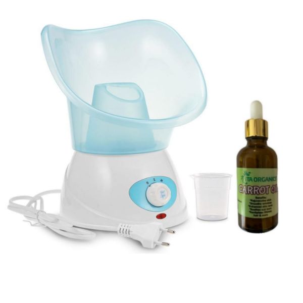 Facial Steamer &amp; Carrot Oil