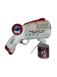Kids-Up Led Light Astronaut Space Bubble Machine Automatic + Bottle
