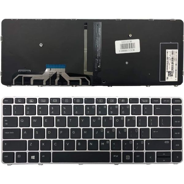 Replacement keyboard for Hp EliteBook Folio 1040 G3, 844423-001