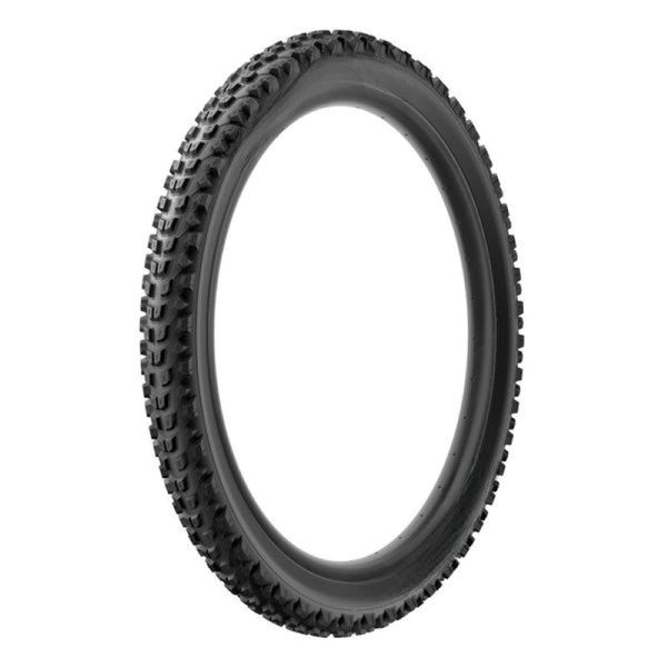 24 x 2.1 Mountain Bike Tyre - Black Nylon Off-Road Bicycle Tire