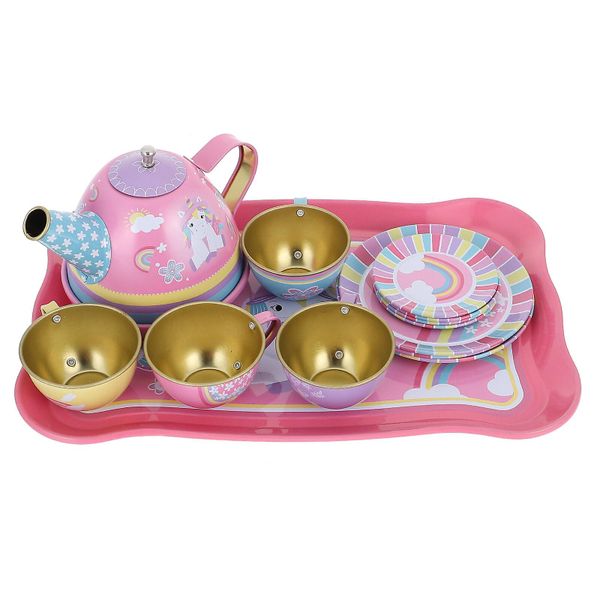 Magical Unicorn Tea Set for Kids - 14 Piece