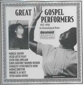 Great Gospel Performers 1937-1950 - (Import CD)