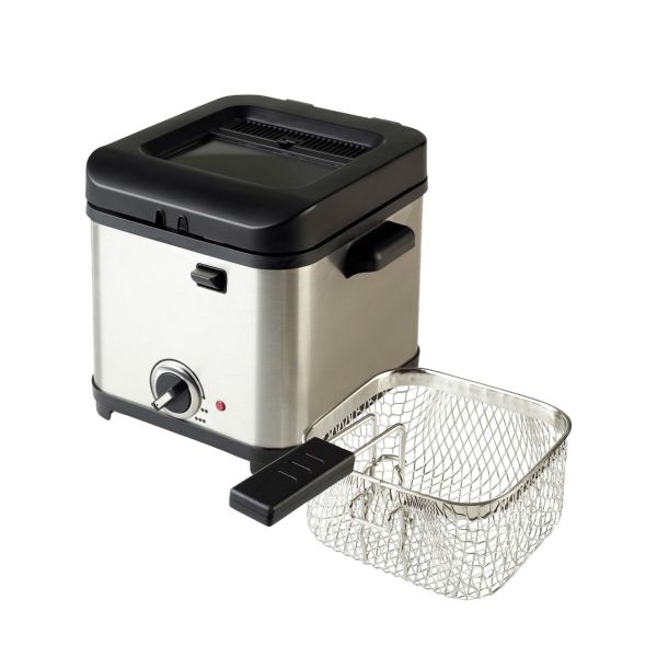Quigg 900W Electric Deep Fryer comes with Frying Basket 1.5 Littre