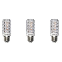 Starlit 6W E27 Red LED Diamond Bulb- 3 Pack