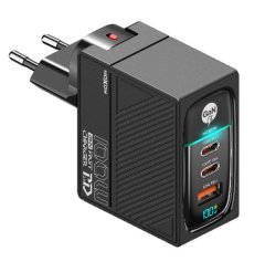 MOXOM GaN 100W PD3.0 Fast Charger - 3-Port High-Speed Charging