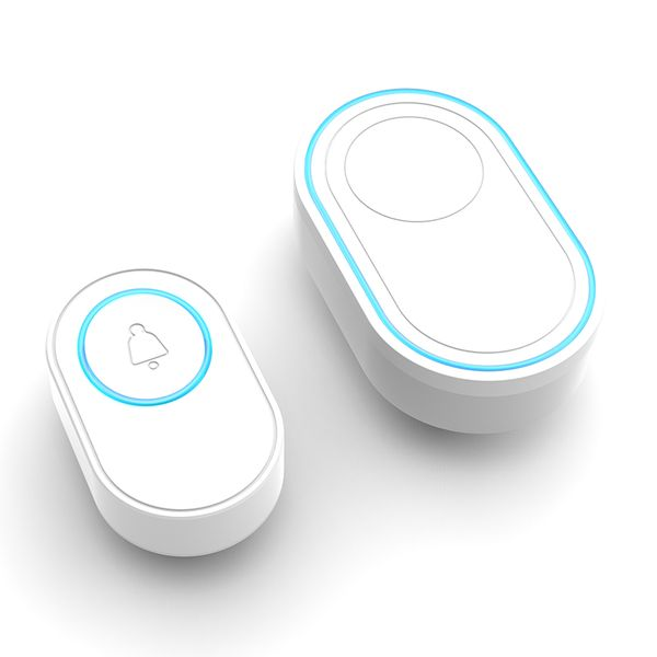 Wireless waterproof smart doorbell Range 300m Intercom Systems + IP65