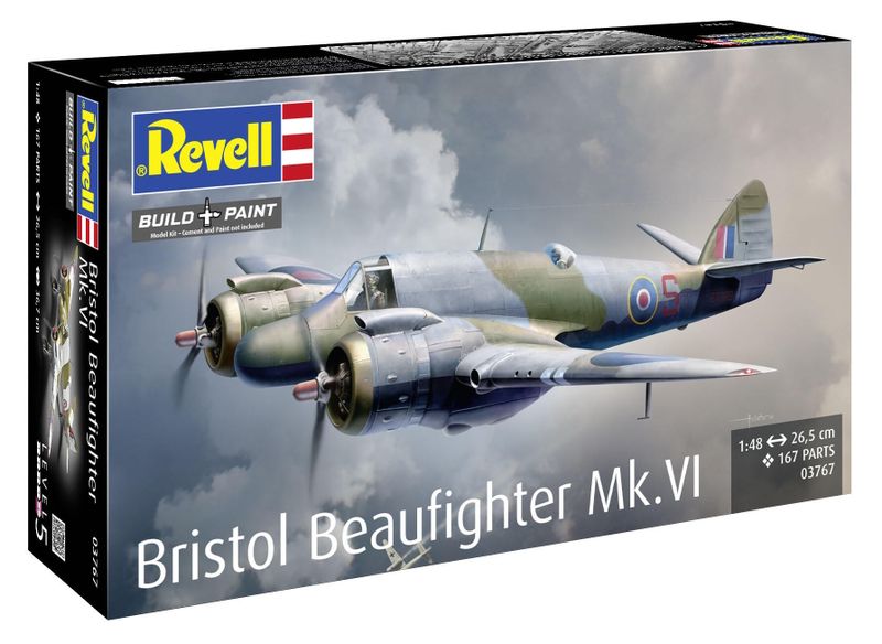 Revell 1/48 Bristol Beaufighter Mk. VI Plane Plastic Model Kit