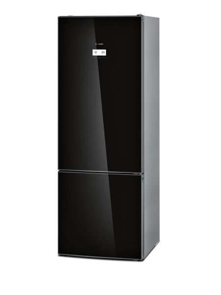Bosch - No Frost Fridge Bottom Freezer - Black