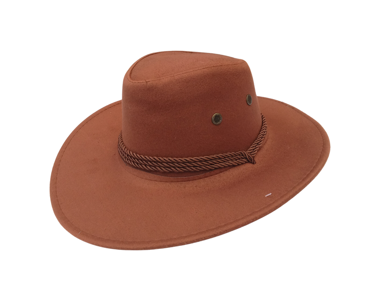 Cow Boy Hat For Men And Women In Brown
