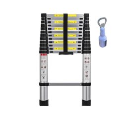 Aluminium Telescopic Extension Non-Slip 6.2M Ladder with Bottle Opener