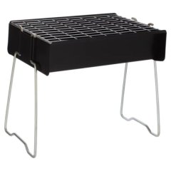 LK's Mini Braai Portable BBQ Grill Stand L44 × W30 × H42 cm Steel