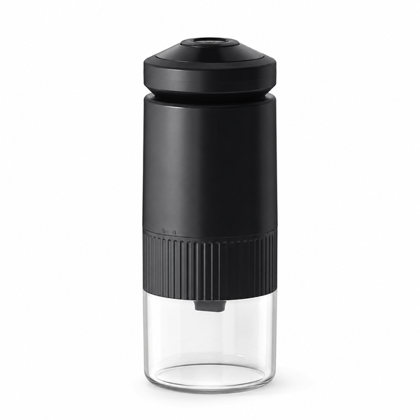 Electric Coffee Grinder - USB Rechargeable, Adjustable Burr