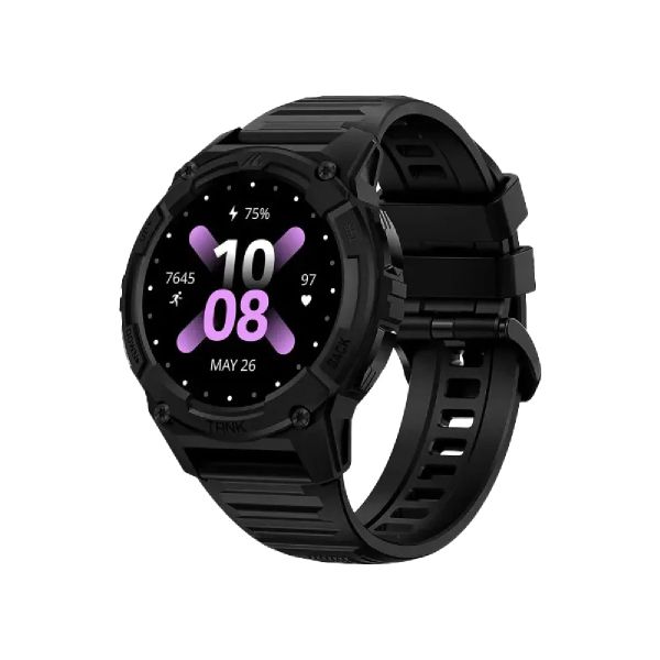 KOSPET Tank S2 Black Smart Watch for Women, Compatible with Android and iOS