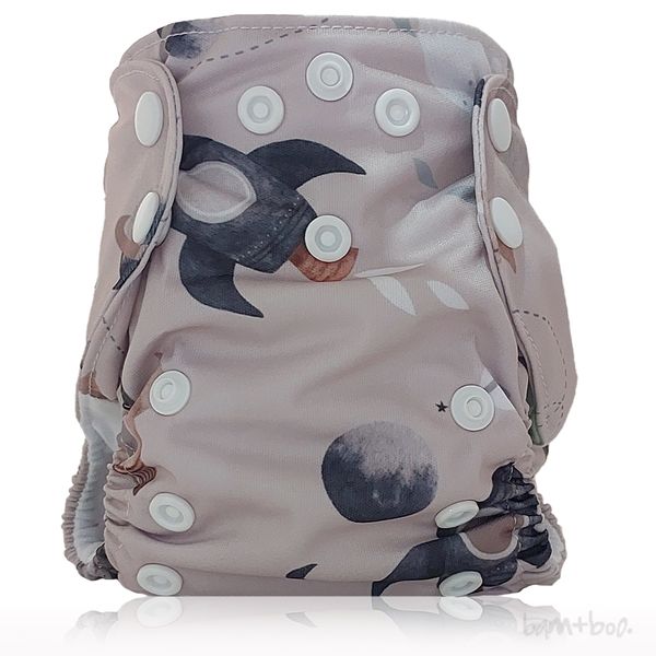 Newborn All-In-One Nappy - Rocket