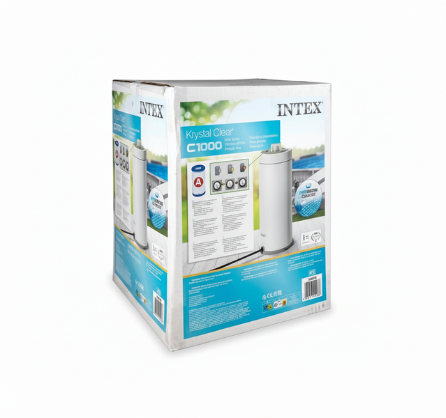 Intex 220-240V Filter Pump for Above-Ground Pools, 3785 L/H Flow Rate