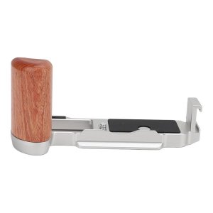 X100VI wood grip L-bracket silver