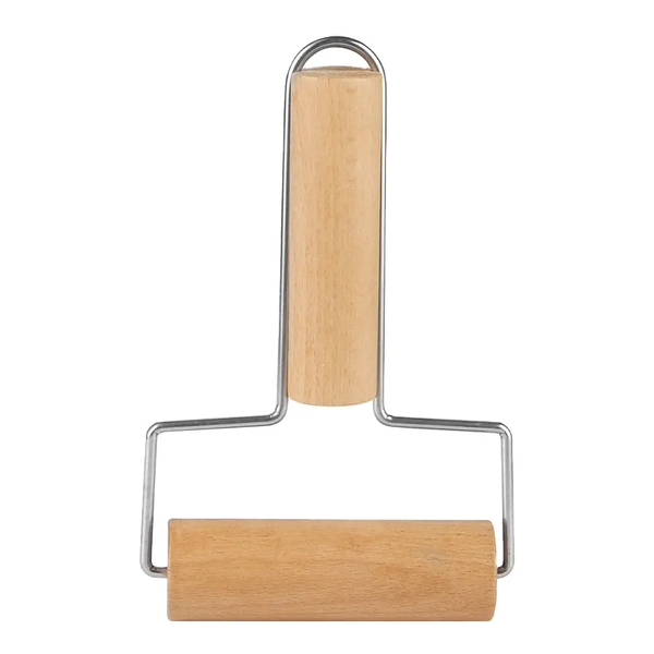 Rolling Pin Baking Tool with a Wooden Handle
