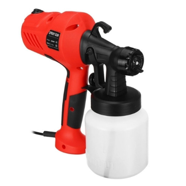 Heavy Duty Electric Paint Sprayer Gun - Red - 800ml