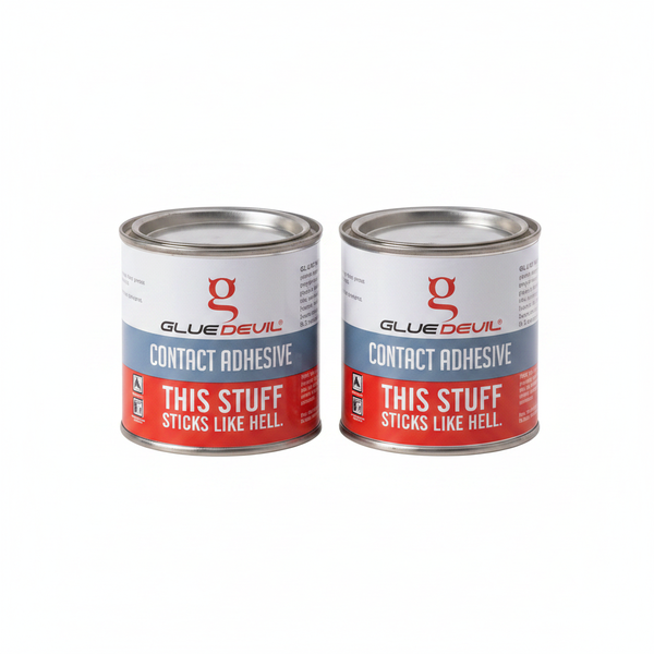 Glue Devil - Contact Adhesive - Strong Bond for Wood, Metal - 250ml -2 Pack