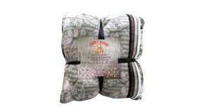 Pattern Flannel Blanket - King Size