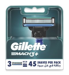 Gillette Mach3+ Blades Refill - x3