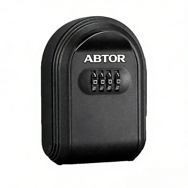 ABTOR Combination Key Box, Wall-Mounted Key Storage Box, Black
