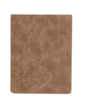 Slim Wallet for Men PU Leather 8 Slots, Bifold Credit Card Holder Zipped