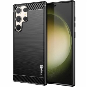 TISKO TPU Flexible Design Cover Compatible with Samsung Galaxy S23 Ultra