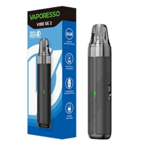 Vaporesso MMF Vibe SE 2 Pod Kit System - White Leather
