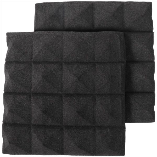 Charcoal Acoustic Foam Tiles Soundproofing Foam Panels Studio Sound Padding