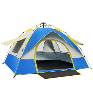 Olive Tree - Instant Automatic Pop-up Family Tent for 3 People