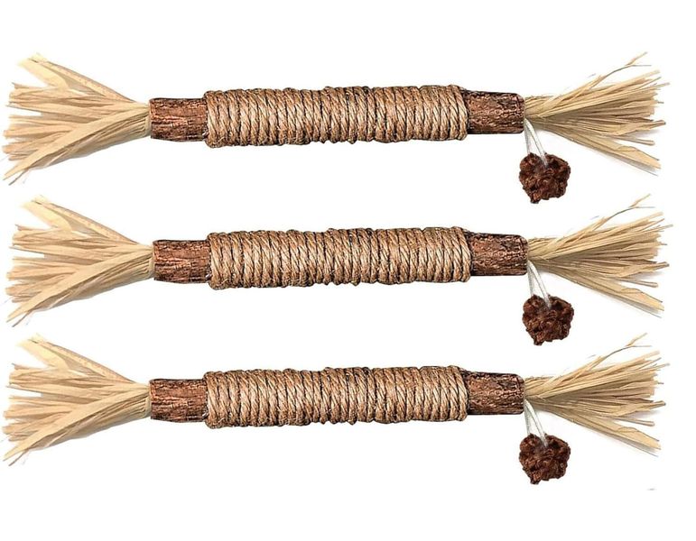 3 Piece Cat Silvervine Chew Sticks