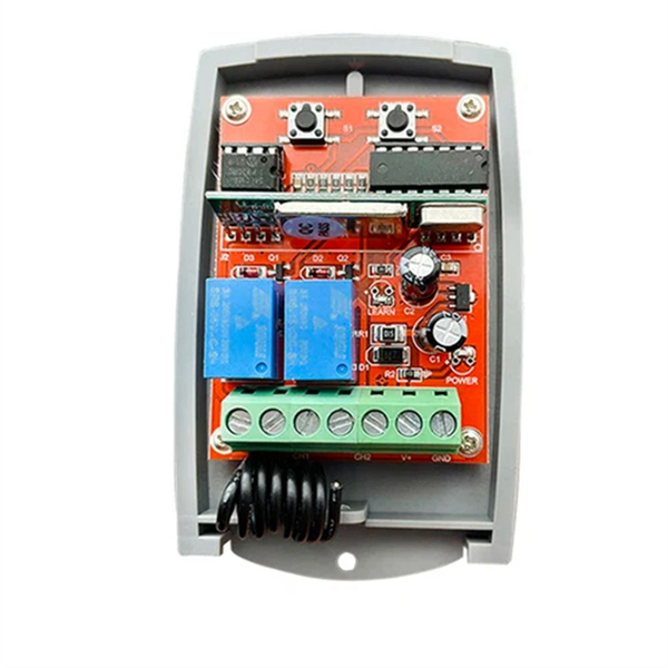 Universal Garage Door Remote Control Receiver 433Mhz 12V-24V