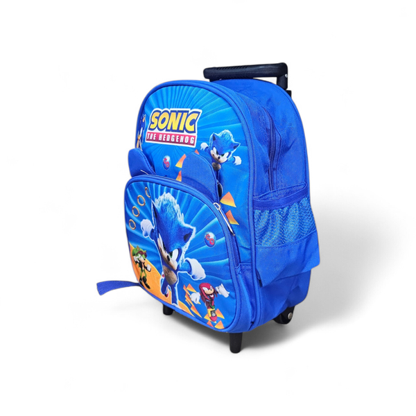 Spiderman/Sonic the Hedgehog Toddler Pre-schooler School/Travel Bag.