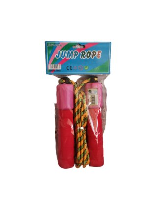 Soft Grip Skipping Rope with Counter - Pink