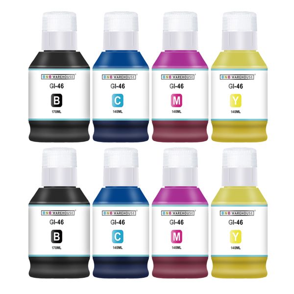 Canon Gi-46/46 Compatible Ink Bottle Multipack( COMBO X 2)