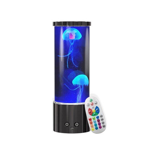 Rechargeable Color Changing Jellyfish Relax Mood Light with Remote Control