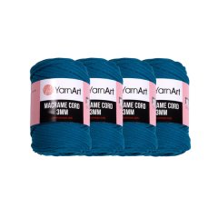 YarnArt - Macrame Cord 3MM (Pack of 4 x 250g)