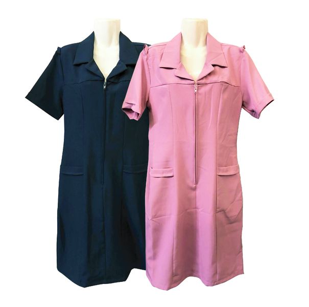 Domestic Uniform - Pink &amp; Navy - 2 Pack Assorted
