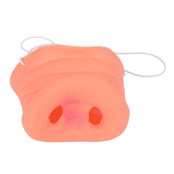 Pig Nose Band Costume Rubber Snout Adult Child Halloween Funny Tricks Gift