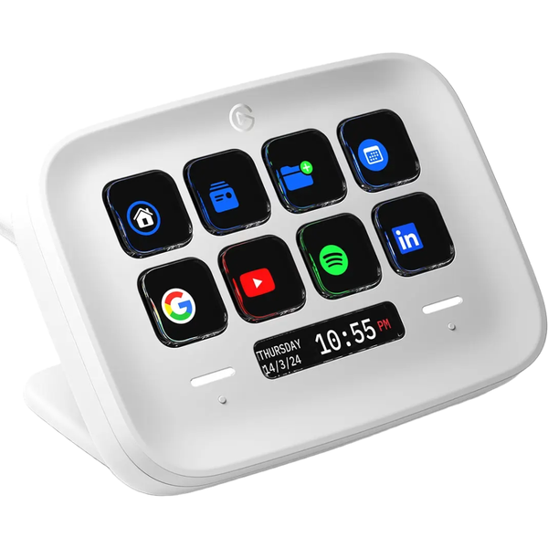 Elgato Stream Deck Neo - Game Streaming PowerHub, Stream Gaming Hub