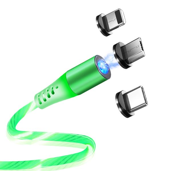 Magnetic Flow Charger (iOS, Micro USB and USB Type C)