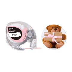 Phomemo P12 Pro Satin Ribbon Label Tape -12mm x 2m for Gifts,Wedding Crafts