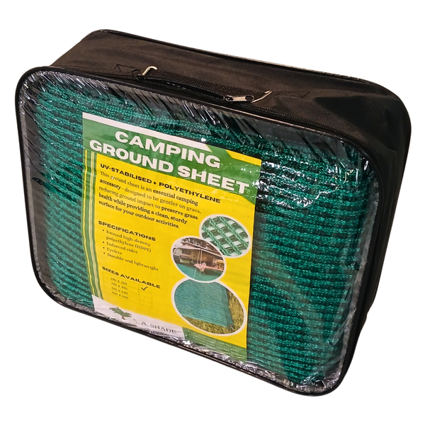 Camping Ground Sheet 3m x 6m (Green) - Campsite Approved