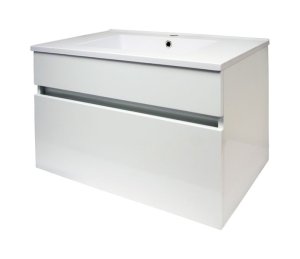 Marlene 750 Bi Handle Soft Close | High Gloss White