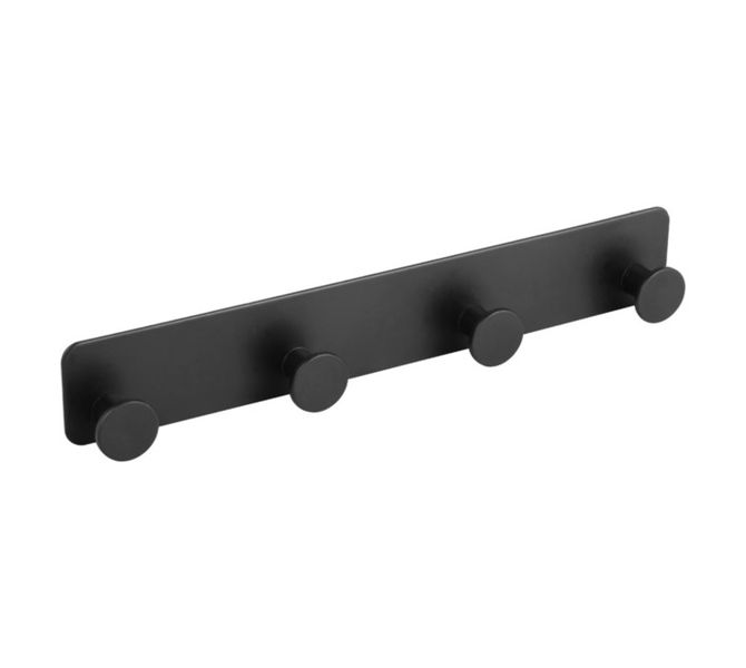 4-Hook Shower Bathroom Hooks for Towels