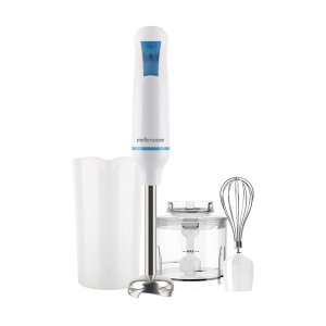 Mellerware Stick Blender With Attachments Stainless Steel White