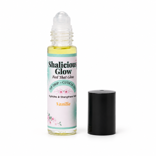 Shalicious Glow Tip Drip Roll-On Vanilla Cuticle Oil 10ml