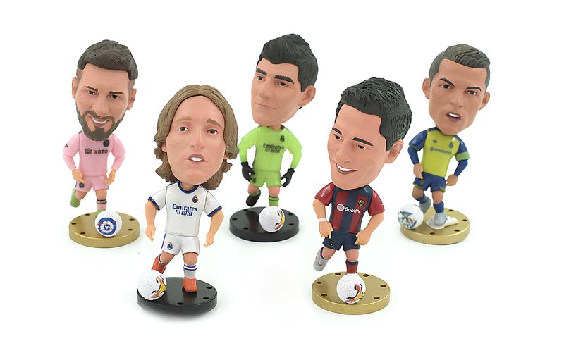Soccer Cake Toppers - Famous Players (Pack of 5) - Rest of World